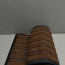 Door Mat Outdoor Entrance, 36x17 Inches, Extra Durable Front Door Mat Outside, Heavy Duty Welcome Mat for Outside Entry, Back Door Mats Non Slip, Waterproof All-Season Doormats, Coffee (Burgundy)