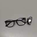 Gaoye Black Blue Light Glasses for Computer & Gaming - Anti UV Ray Lenses, Scratch-Resistant & Comfort Fit (Medium)