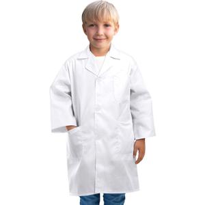 Doctor Costume for Kids, Toddler Doctor Coat with Stethoscope, Kids Lab Coat Career Day Costume for Boys Girls (Medium (7-9 Years Old))