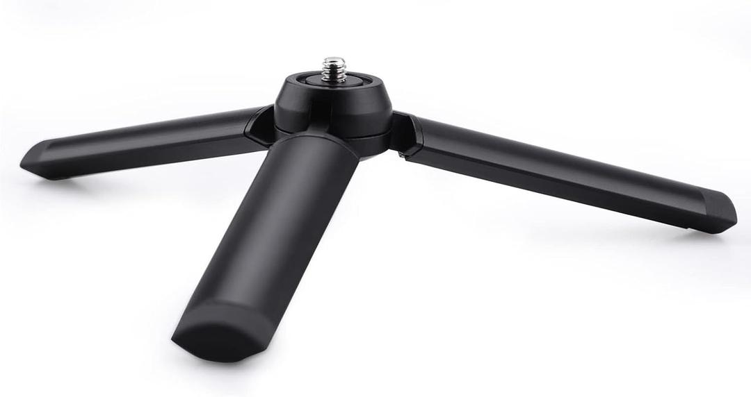 HeiyRC Mini Vlog Tripod for DJI Pocket 3 OM Osmo Mobile 7P 6, for GoPro 13 Max Hero, for Insta360 X5 X3 X4, for DJI Action 5 Pro Smooth Hohem Feiyu DSLR Camera Desktop Tabletop Stand Grip Accessories