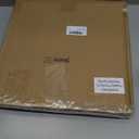 Newtay 12 Inches Marble Cutting Board Round Marble Tray White Scalloped Board with Non Slip Decorative Pastry Tray for Kitchen Pizza Cake Bread Baking Cheese Display