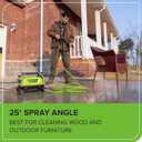 Greenworks 2100 PSI Portable Pressure Washer with Wheels + Telescoping Handle, 1.2 GPM