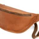Berliner Bags Vintage Genuine Leather Fanny Pack Kai, Belt Bag, Crossbody Sling Bag for Men and Women - Brown