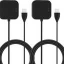 Charger Compatible with AT&T Amigo Jr Watch with 3.3 Feet Charger Cable (Black+Black)