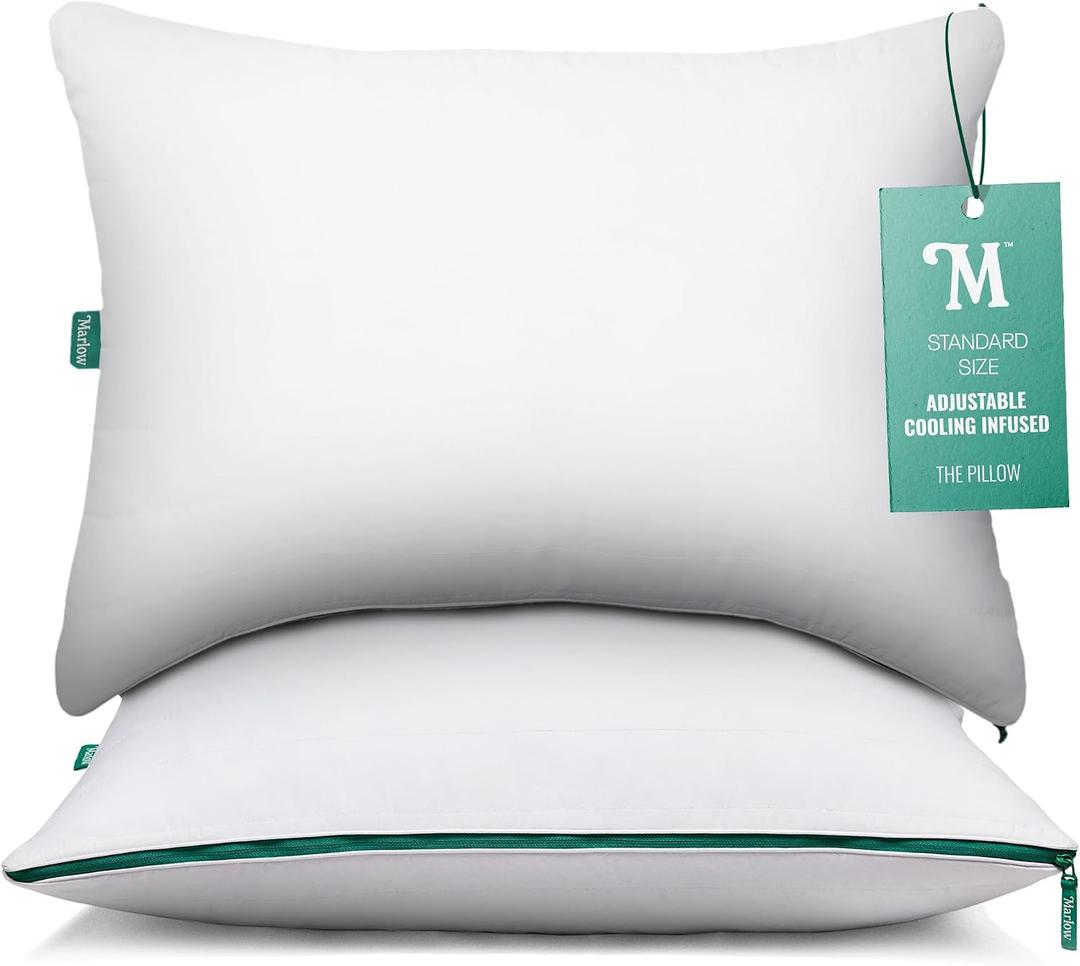Marlow Adjustable Memory Foam Pillow, Standard