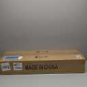 6 Light Bathroom Light Fixtures Brushed Nickel Vanity Light Over Mirror Modern Farmhouse Wall Lighting Sconces Wall Lamp for Bathroom, Bedroom, Living Room E26 Socket with Glass Shade