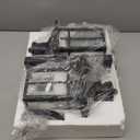 EDISHINE Motion Sensor Outdoor Light Fixtures Wall Mount, Dusk to Dawn Front Porch Light with Water Ripple Glass, Waterproof Outdoor Wall Lights for Door Garage Patio, 2 Pack