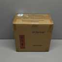 GBhome 9.5'' Large Pasta Bowls, 42 Ounce Stoneware Salad Bowls for Kitchen, Ceramic Serving Bowls With Textured Pattern for Pasta, Fruit, Stews, Noodle, House-warming Gift, Set of 4-Caramel