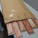 3D Faux Brick Wall Panels 37.8’’ x 18.9’’ - 10 Sheets, Covers 4.6 sqm / 49.6 sq ft - Decorative Artificial PVC Wall Panels for Cladding - Kitchen, Living Room, Bedroom, Office - Reddish Brown Brick