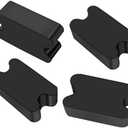 Wuyaoyao 4PCS Rubber Coil Spring Spacer, Heavy Duty Rear Coils Spring Booster Kit, Rubber Coil Springs Boosters for 2" to 2.5" Coils Springs Lift Increases Tension, Car Accessories