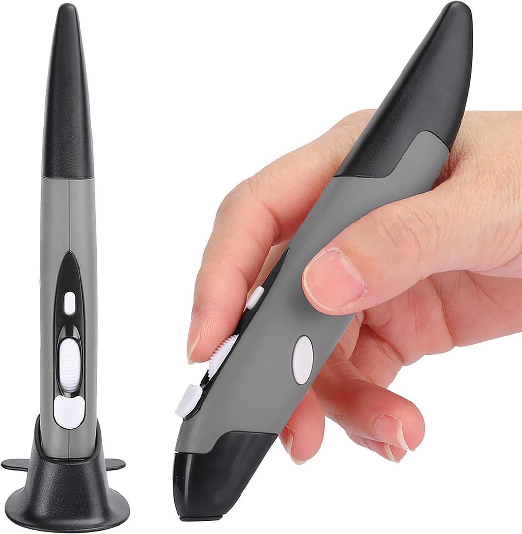 Zyyini Mouse Pen Type, Ergonomic Design, 2.4G, Suitable for PC Intelligent TV, Innovative Vertical USB Computer (PR-03)