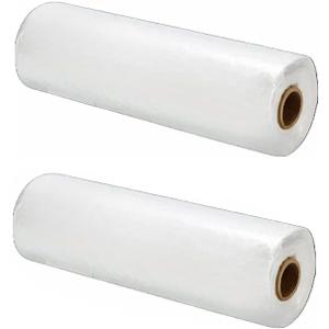 [6 Rolls] Food Storage Bags, 64 in Length Clear Plastic Produce Bags on a Roll for Fruits, Vegetable, Bread, Grocery Bags 