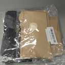 4 Pairs Zipper Compression Socks Women & Men, 15-20 Mmhg Compression Socks with Zipper, Medical Compression Toeless Lining Socks with Zipper for Varicose Veins, Edema, Recover (XX-Large, Black/Beige Open Toe)