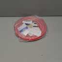 Flexible Quarter Round Molding Trim - Peel and Stick Silicone Caulk Strip,Shoe Molding for Floor Edges,Wall Corner,Staircase,Cabinet,Baseboard and Window Sill in Bathroom/Kitchen/Living Room,236 Inch (White)