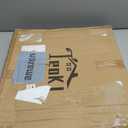 TeoKJ 2 Tier Gold Side Table, Folding Round Metal End Table Small Nightstand with Two Removable Tray for Bedroom Living Room Small Spaces Bedside Gold