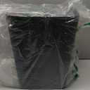 TIPGO Bathroom Can with Lid, 4 Gallon / 15 Liter Small Garbage Can, Press Top Bin, Plastic Wastebasket with Pop-Up Lid for Bedroom, Living Room, Office (Black)