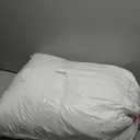 24x24 Inch Gold Goose Down and Feather Throw Pillow Inserts-2 Packs, White, Super Soft Cover, Double Layer Down Proof Design, High Filling Weight.