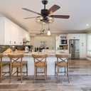 8 x 2PCS Ceiling Fan Pull Chain, Bulb and Fan Pattern Pull Chain Extension, Ceiling Fan Pull Chain Extender, Light Fan Pulls Chain with 12 Inches 3mm Diameter Beaded Ball Connector, Bronze