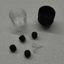 Silicone Ice Ball Molds for Whiskey - Set of 4 Round Makers with Lids for Cocktails, Bourbon, and Drinks