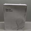 Zanch Heavy-Duty Dog Car Seat Cover, Flat Solid Back Seat Extender for Multi Large Dogs, Hard-Base Supports 450 lb, Waterproof Scratchproof Hammock Protector, Standard for Cars, SUV, Trucks, Black