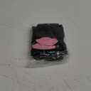 Physix Gear Compression Socks 20-30 mmHg - Men & Women - Running, Nurses, Shin Splints, Flight, Travel (Black/Pink Flower)