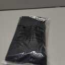 DOCUMO Fleece Lined Tights for Women Thermal Pantyhose Winter Warm Fake Translucent Tights High Waisted Thick Leggings (Black, S)