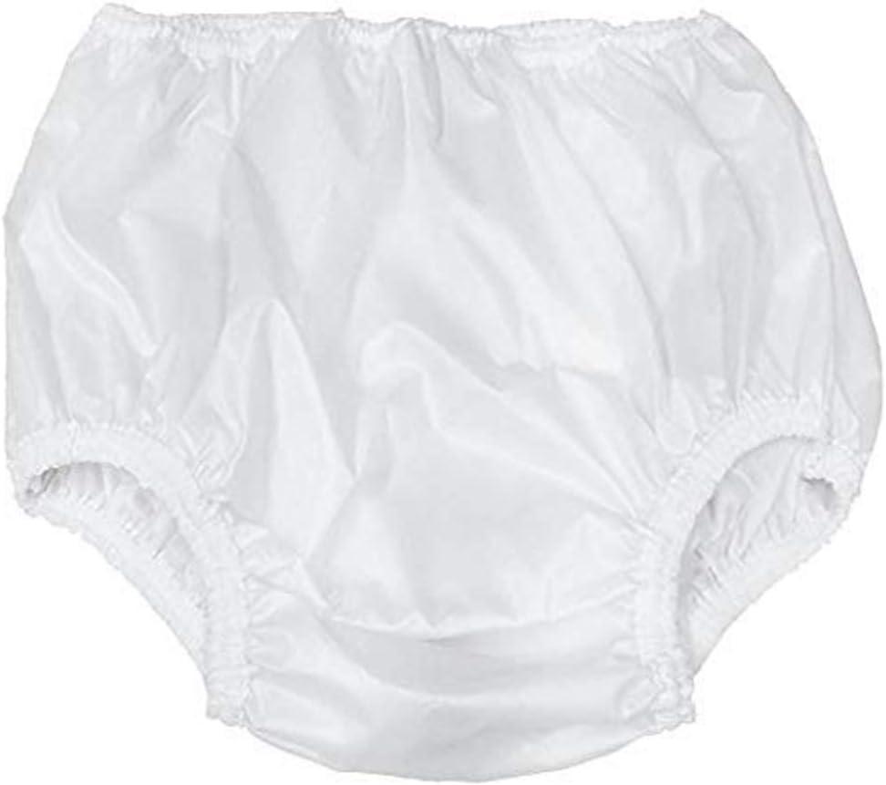 Waterproof Pull-On Unisex Incontinence Cover Pant. Leakproof-Washable - No Heat, Wear with Diaper, Guard Or Pad, Kleinert's 
(X-Large-White)