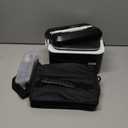 Heated Lunch Box,Electric Lunch Box, Lunch Box Battery Powered, Pro 24000mah,5.5 Cups Portable Food Heater-3D-5 Side Heating-Intelligent Temperature Control,Suitable For Trucks,Offices(Black/White)