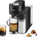 Nespresso Vertuo Lattissima Coffee and Espresso Maker by De'Longhi, Matte Black & Glossy