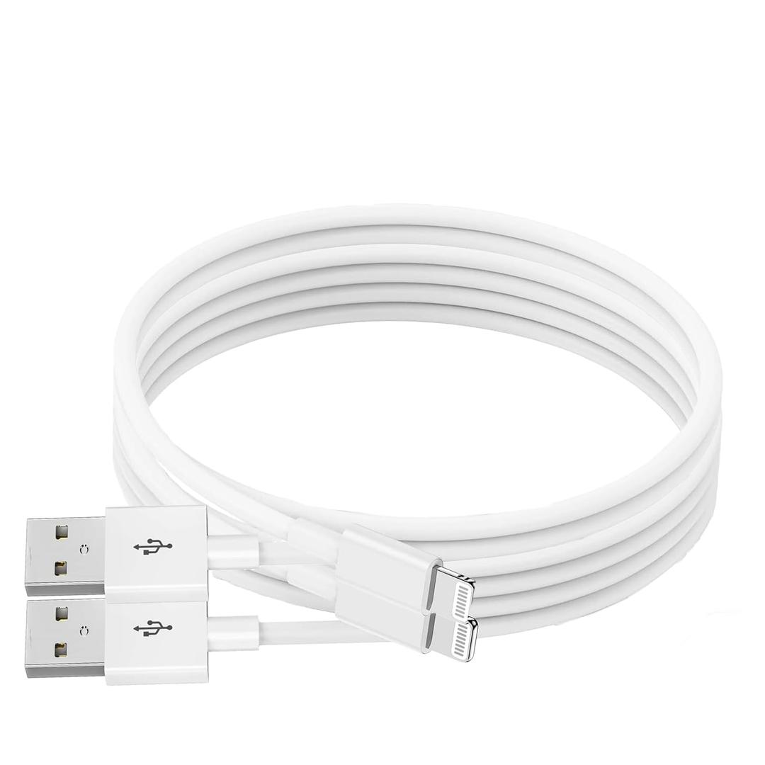 AMORK 3.3/1.5 Ft Short Carplay Lightning Cable for iPhone 14/13 Pro Max/Plus/12/11/Xs/XR, iPad 9/8/7/6/5/4, iPad Air 2/3, iPad mini 5/4/3/2 USB A to Lightning Charger Charging Cord Cable