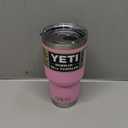 YETI Rambler 30 oz Tumbler, Stainless Steel, Vacuum Insulated with MagSlider Lid, Power Pink