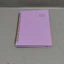 2026 Planner, Weekly and Monthly Calendar Planner, January 2026 - December 2026, Hardcover 2026 Calendar Book with Tabs For Women & Men, Inner Pocket, Spiral Bound, Perfect for Office Home School Supplies - A5 (6.3" x 8.5"), Purple