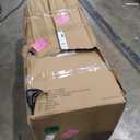 Amazon Basics Sturdy Foldable Plastic Chair, Portable, 350-Pound Capacity, White, 6-Pack