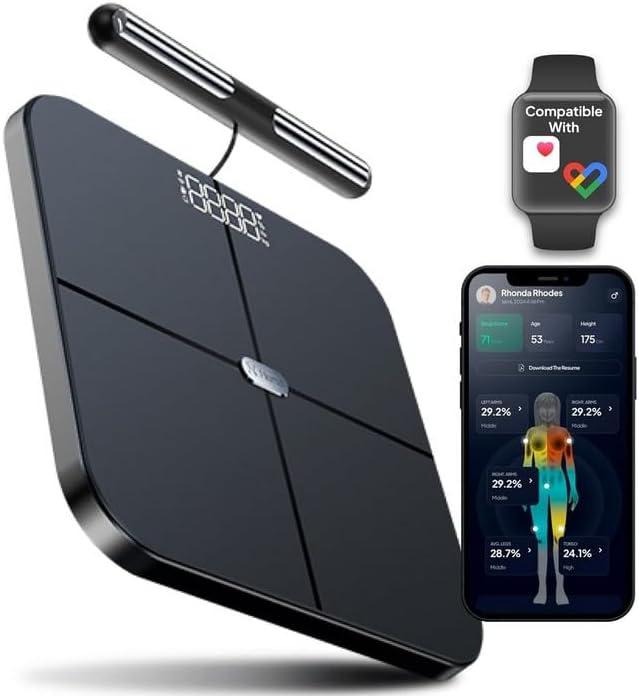 Hume Health - The Body Pod - Home Body Analyzer and Free Bluetooth App - 45+ Key Health Metrics - Accurate Personalized Data - Body Composition Scale - Smart Scale for Body Weight - HSA & FSA Eligible