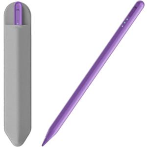 Stylus Pen for iPad11&10thGen,14Mins Faster Charge, with Pencil Holder,Palm Rejection, Tilt Sensitivity, for iPad Air11&13-inch(M3/M2), iPad Pro 11&13-inch (M4),iPad 6-11th,iPad Pro 11/12.9 inch (Purple)