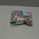 Windy City Novelties 4 Pack LED Light Up Christmas Bulb Necklace with 6 Dynamic Light Modes  Flashing Holiday Accessory for Parties, Parades & Festive Events