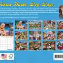 Dog Calendar by Karen Burke 2026 Monthly Wall Calender 12 Month Dogs Gifts | American Made In The USA