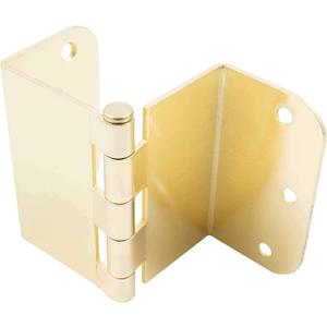 Generic 3.5 inch Swing Clear Offset Door Hinge, 3-Pack (58 inch Radius, Brass), T2895