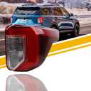 Dasbecan Right Passenger Side Tail light Compatible With 2020-2024 Ford Explorer(ST/ST-Line/Timberline) LED Rear Lamp Assembly (Brake & Turn & Reverse Light) Replace# LB5Z-13404-G FO2801276