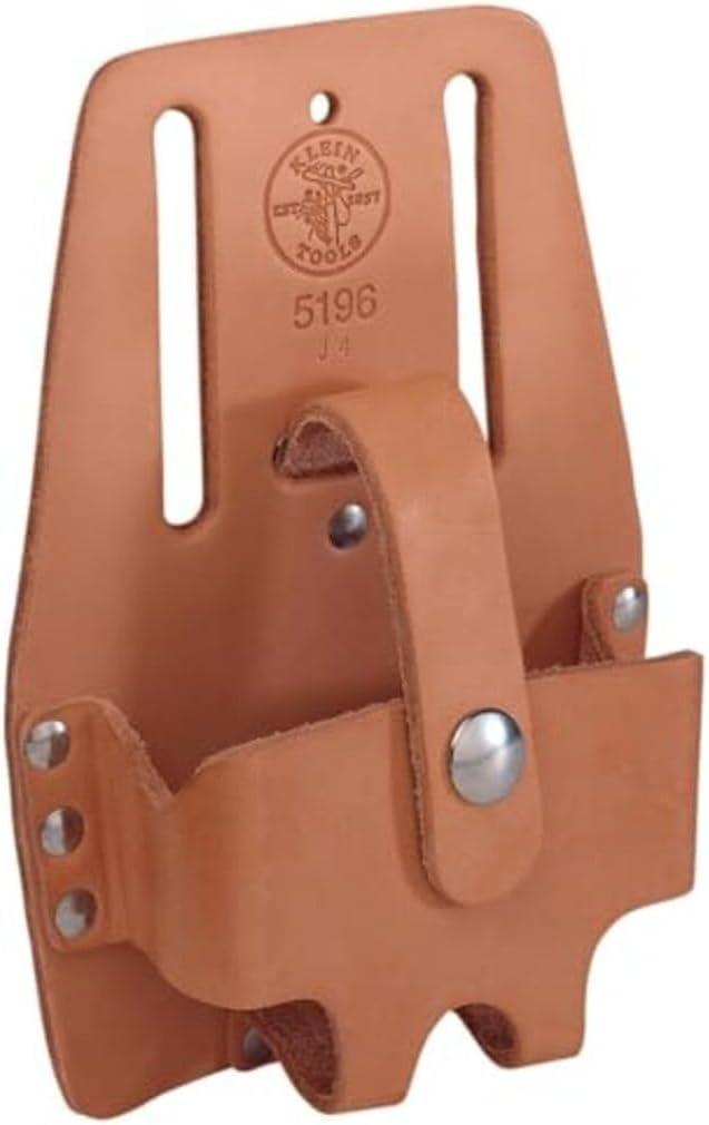 Klein Tools 5196 Tape Measure Holder, Leather, Large