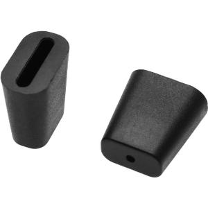 Maxmoral 20pcs Hard Rubber Feet for Sink Grid Sink Protecter Black Rubber Wire Bumpers Sink Protectors for Home Kitchen Sink Rack