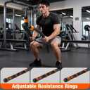 Ropeless Battle Ropes with Adjustable Weights, Portable Cordless Battle Ropes for Home Gym, HIIT & Low Impact Cardio Workouts, Compact Gym Equipment for Men & Women (Black)