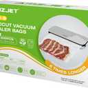 Vacuum Sealer Bags 200 Pcs 8" x 10", BPA Free, Commercial Grade Textured Food Vacuum Sealer Bag, Thick Embossed Bags for Storage and Sous Vide Cooking