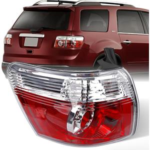 Brake Tail Light for GMC Acadia 2007-2012 - GM2800216 Rear Taillight Assembly for 20912757 - Outer Tail Lamp for Driver Side LH