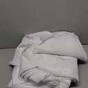 Round Tablecloth,6 Pack 120inch Stain and Wrinkle Resistant Polyester Table Cloth,Decorative Fabric Table Cover for Kitchen,Dinning,Party,Wedding Round(White)