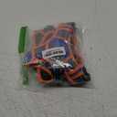 rabbitgoo Dog Harness No Pull with 2 Leash Clips, Adjustable Soft Padded, Reflective Oxford No Choke Pet Vest with Easy Control Handle for Medium Sized Dogs, Blue & Orange, Medium