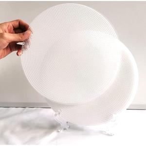 Rice Paper Water Bowl Holder Wrappers Rice Paper Wrappers for Spring Rolls Maker Large Bowl Shrimp Paper Roll Pastry Holder Rice Paper Holder 10 Plastic Mesh Trays and 1 Collapsible Stand