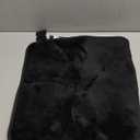 Toddler Airplane Bed & Travel Essentials - Kids Airplane Seat Extender, Portable Plane Bed for Flights (Black)