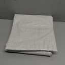 Walrus Heavy Duty Vinyl Tablecloth with Flannel Backing Waterproof Oil-Proof Plastic Table Cloth Stain-Resistant Wipeable Rectangle or Square Table Cover for Indoor and Outdoor (Weaving, 60X84 Inch)