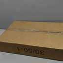 HBL' 1 Pack | 21" Deep Pull Out Cabinet Organizer Adhesive, (13.8" to 22.0") Width Expandable Sturdy Carbon Steel Roll-Out Drawers for Face Frame or Frameless Cabinets,Slide-Out Shelves for Pantry. (White)